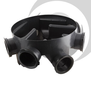 450mm Inspection Chamber Base 110mm Inlet for installation up to 1.2m - New