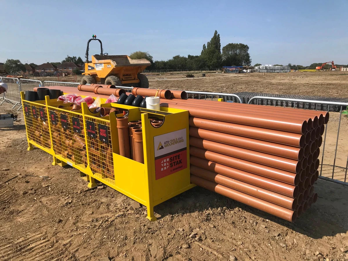 ATD Civils SiteStak Workstation Tidy Site