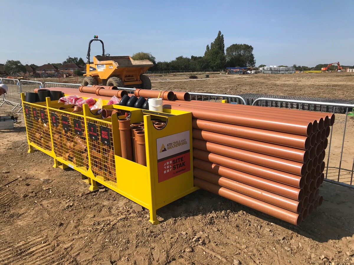 ATD Civils SiteStak Workstation Tidy Site