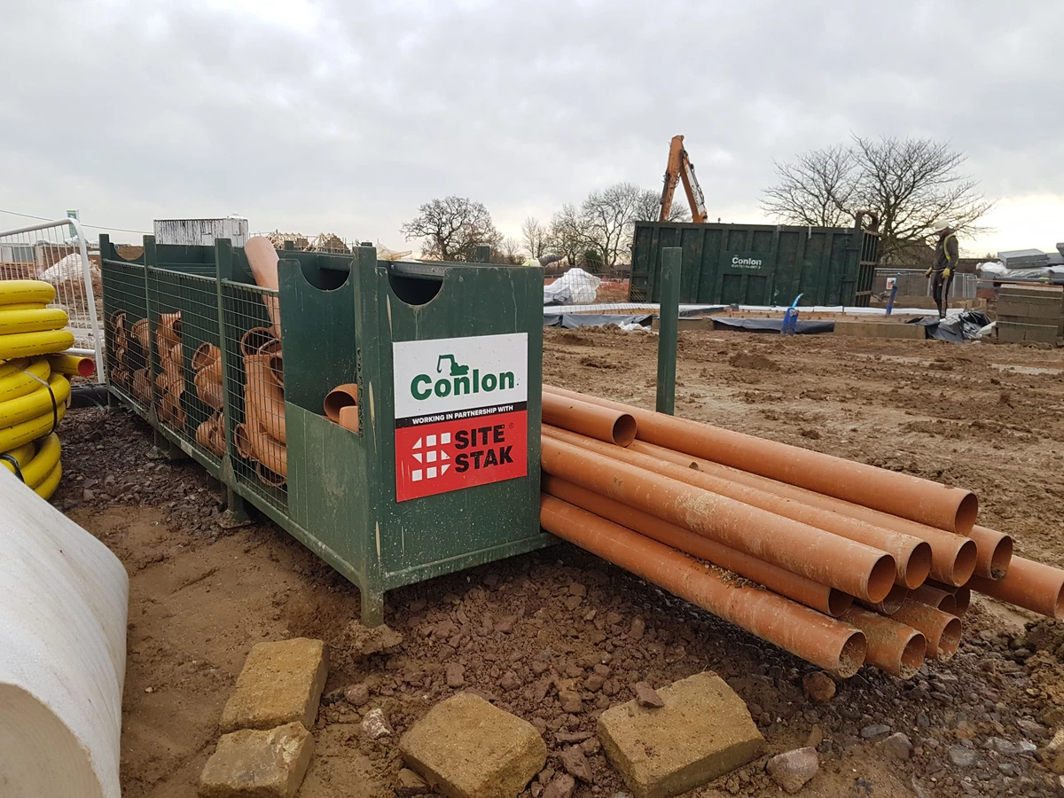 Conlon SiteStak Workstation Drainage Pipe