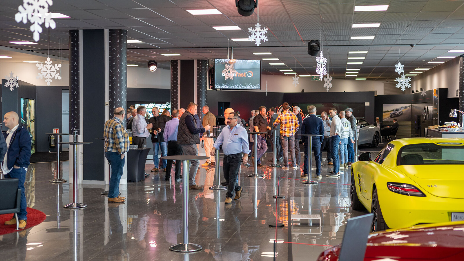 Drainfast company event Mercedes-Benz World